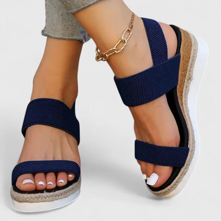 Dagmar | Damskie Eleganckie Sandały Ortopedyczne na Lato | Ergonomiczna Wkładka | Regulowane Zapięcia i Komfort