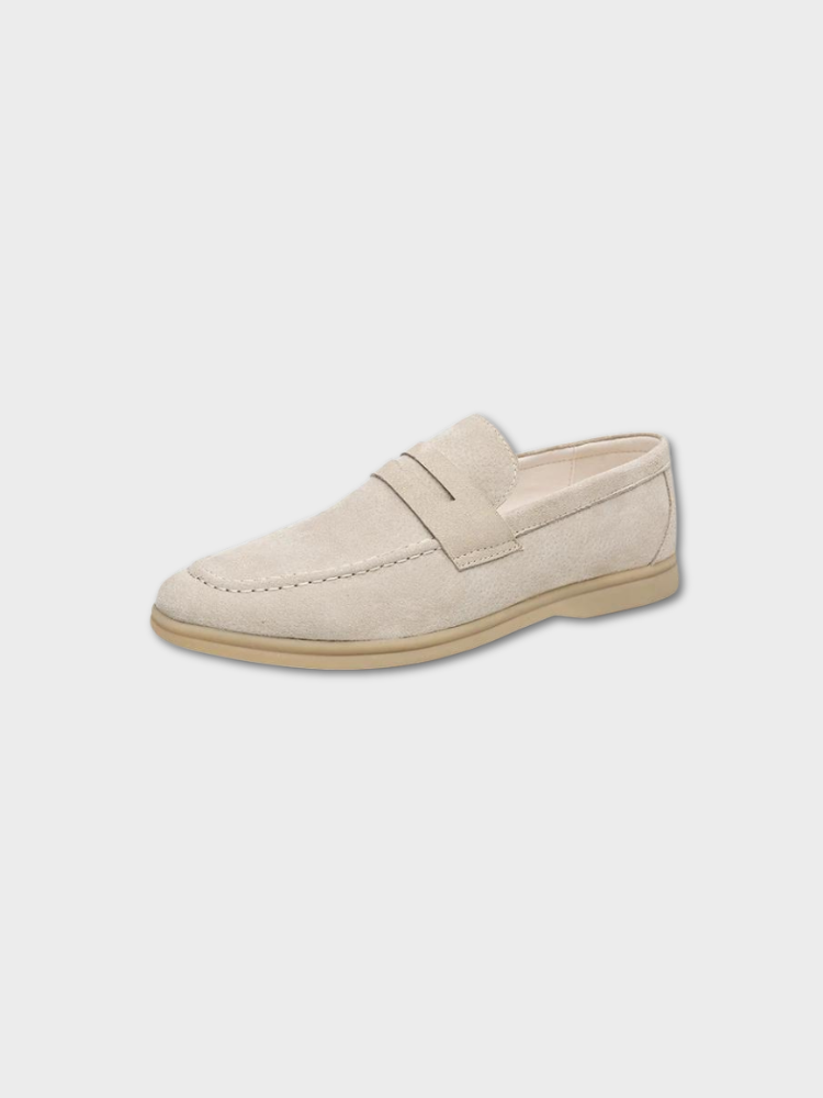 Mężczyzna | Loafersy Vintage | Model Wsuwany | Regular Fit | Podeszwa Antypoślizgowa
